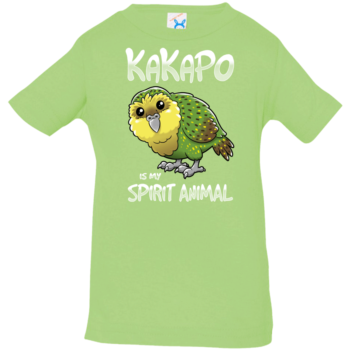 T-Shirts Key Lime / 6 Months Kakapo Spirit Animal Infant Premium T-Shirt