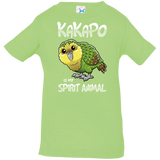 T-Shirts Key Lime / 6 Months Kakapo Spirit Animal Infant Premium T-Shirt