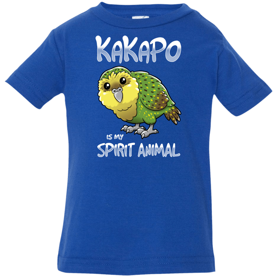 T-Shirts Royal / 6 Months Kakapo Spirit Animal Infant Premium T-Shirt