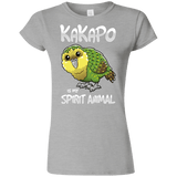 T-Shirts Sport Grey / S Kakapo Spirit Animal Junior Slimmer-Fit T-Shirt