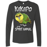 T-Shirts Heavy Metal / S Kakapo Spirit Animal Men's Premium Long Sleeve