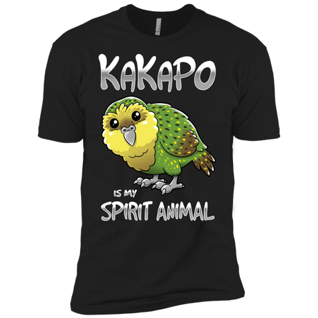 T-Shirts Black / X-Small Kakapo Spirit Animal Men's Premium T-Shirt