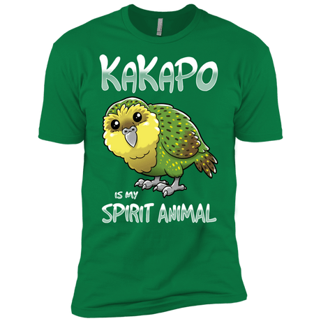 T-Shirts Kelly Green / X-Small Kakapo Spirit Animal Men's Premium T-Shirt