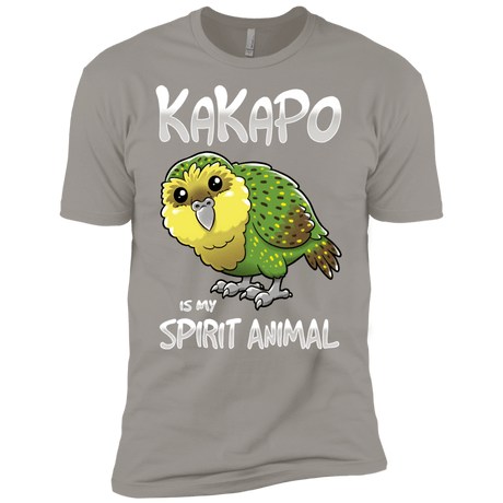 T-Shirts Light Grey / X-Small Kakapo Spirit Animal Men's Premium T-Shirt