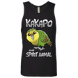 T-Shirts Black / S Kakapo Spirit Animal Men's Premium Tank Top