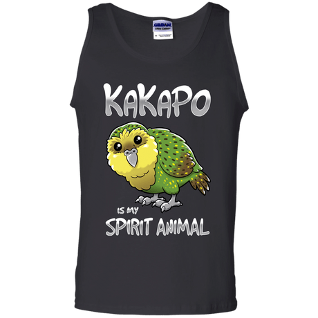 T-Shirts Black / S Kakapo Spirit Animal Men's Tank Top