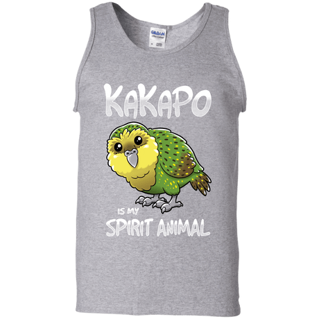 T-Shirts Sport Grey / S Kakapo Spirit Animal Men's Tank Top