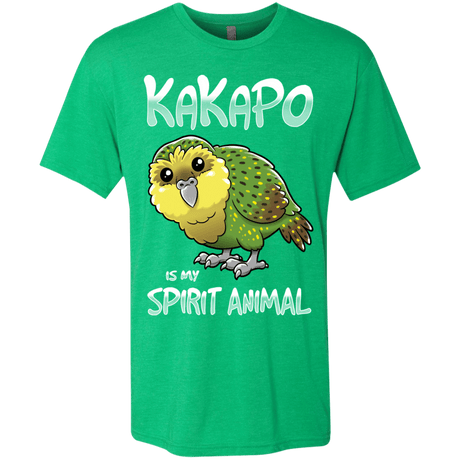 T-Shirts Envy / S Kakapo Spirit Animal Men's Triblend T-Shirt