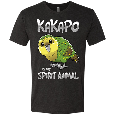 T-Shirts Vintage Black / S Kakapo Spirit Animal Men's Triblend T-Shirt