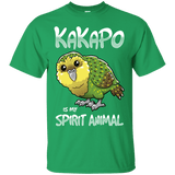 T-Shirts Irish Green / S Kakapo Spirit Animal T-Shirt