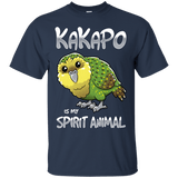T-Shirts Navy / S Kakapo Spirit Animal T-Shirt