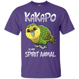 T-Shirts Purple / S Kakapo Spirit Animal T-Shirt