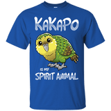 T-Shirts Royal / S Kakapo Spirit Animal T-Shirt