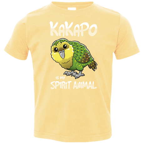 T-Shirts Butter / 2T Kakapo Spirit Animal Toddler Premium T-Shirt