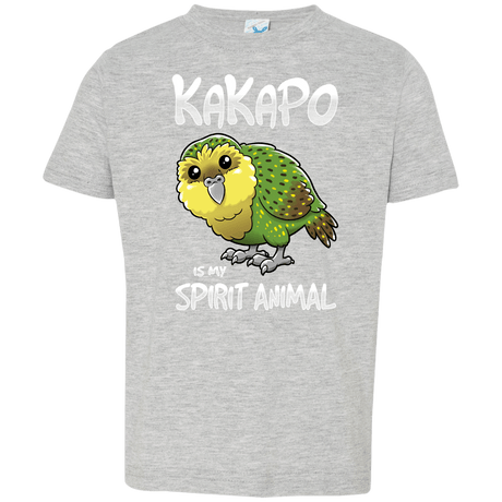 T-Shirts Heather Grey / 2T Kakapo Spirit Animal Toddler Premium T-Shirt