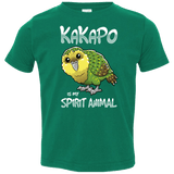 T-Shirts Kelly / 2T Kakapo Spirit Animal Toddler Premium T-Shirt