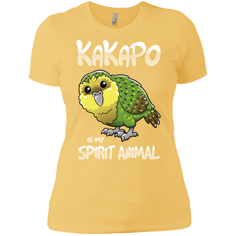 T-Shirts Banana Cream/ / X-Small Kakapo Spirit Animal Women's Premium T-Shirt