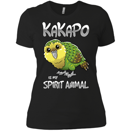 T-Shirts Black / X-Small Kakapo Spirit Animal Women's Premium T-Shirt