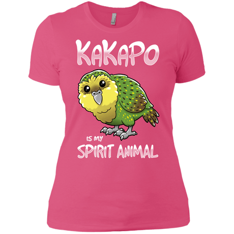 T-Shirts Hot Pink / X-Small Kakapo Spirit Animal Women's Premium T-Shirt