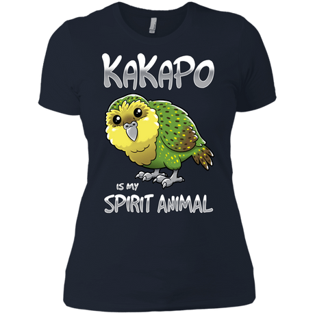 T-Shirts Midnight Navy / X-Small Kakapo Spirit Animal Women's Premium T-Shirt