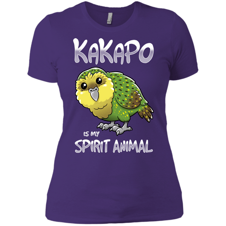 T-Shirts Purple Rush/ / X-Small Kakapo Spirit Animal Women's Premium T-Shirt