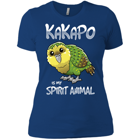 T-Shirts Royal / X-Small Kakapo Spirit Animal Women's Premium T-Shirt