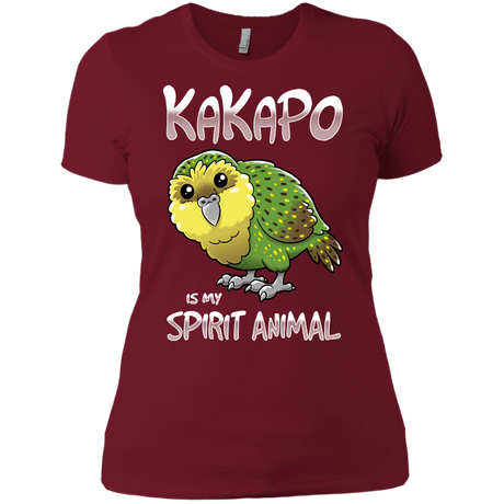 T-Shirts Scarlet / X-Small Kakapo Spirit Animal Women's Premium T-Shirt