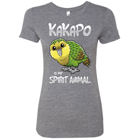 T-Shirts Premium Heather / S Kakapo Spirit Animal Women's Triblend T-Shirt