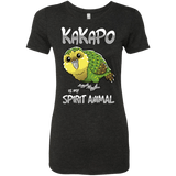 T-Shirts Vintage Black / S Kakapo Spirit Animal Women's Triblend T-Shirt