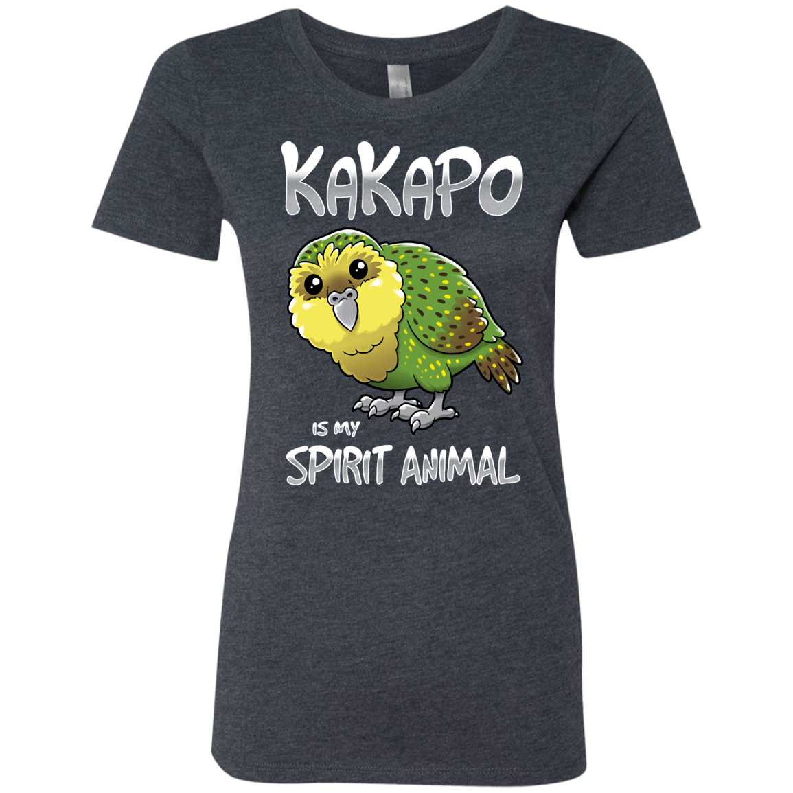 T-Shirts Vintage Navy / S Kakapo Spirit Animal Women's Triblend T-Shirt
