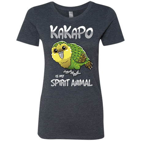 T-Shirts Vintage Navy / S Kakapo Spirit Animal Women's Triblend T-Shirt