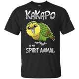 T-Shirts Black / YXS Kakapo Spirit Animal Youth T-Shirt