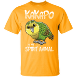 T-Shirts Gold / YXS Kakapo Spirit Animal Youth T-Shirt