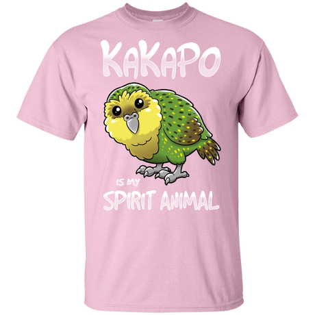 T-Shirts Light Pink / YXS Kakapo Spirit Animal Youth T-Shirt