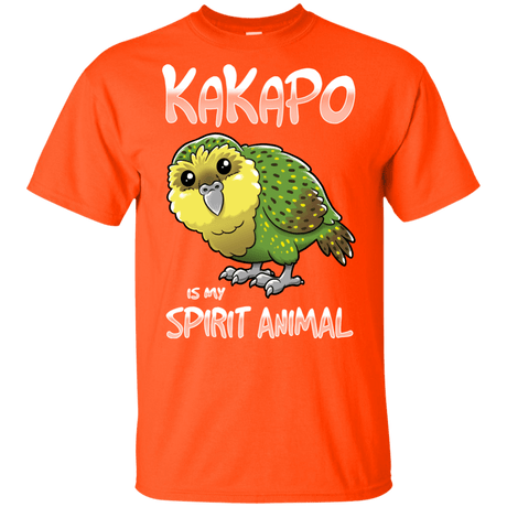 T-Shirts Orange / YXS Kakapo Spirit Animal Youth T-Shirt