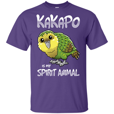 T-Shirts Purple / YXS Kakapo Spirit Animal Youth T-Shirt