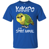 T-Shirts Royal / YXS Kakapo Spirit Animal Youth T-Shirt