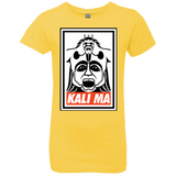 T-Shirts Vibrant Yellow / YXS Kali Ma Girls Premium T-Shirt