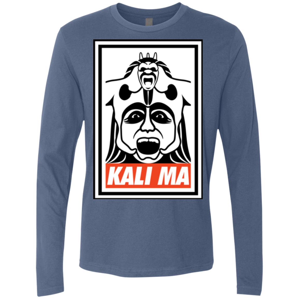 T-Shirts Indigo / Small Kali Ma Men's Premium Long Sleeve