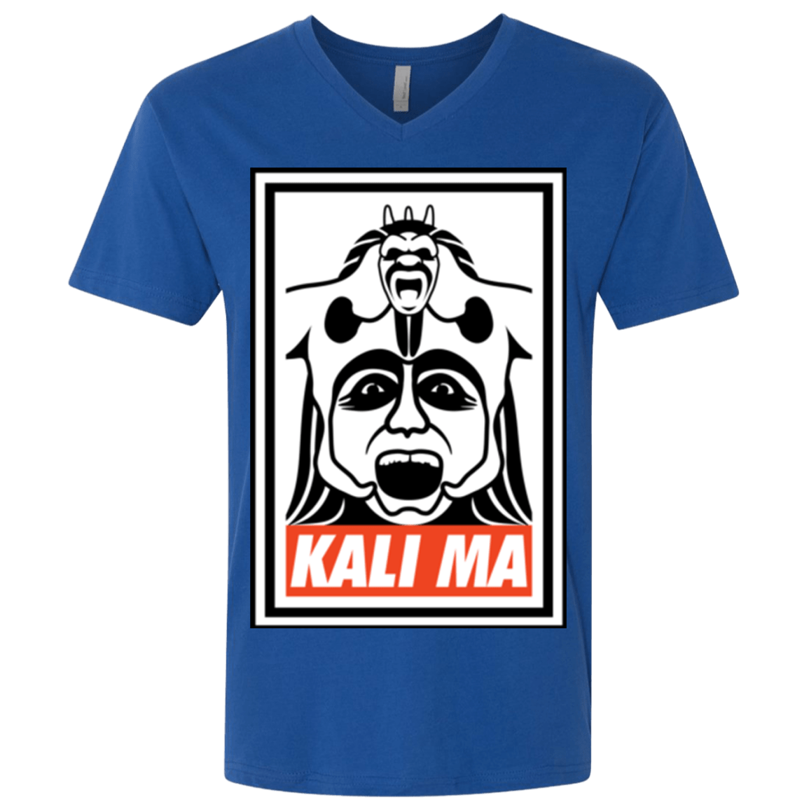 T-Shirts Royal / X-Small Kali Ma Men's Premium V-Neck