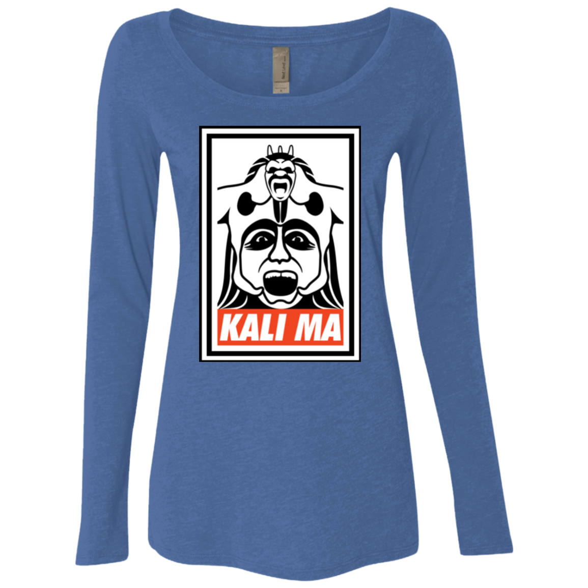 T-Shirts Vintage Royal / Small Kali Ma Women's Triblend Long Sleeve Shirt