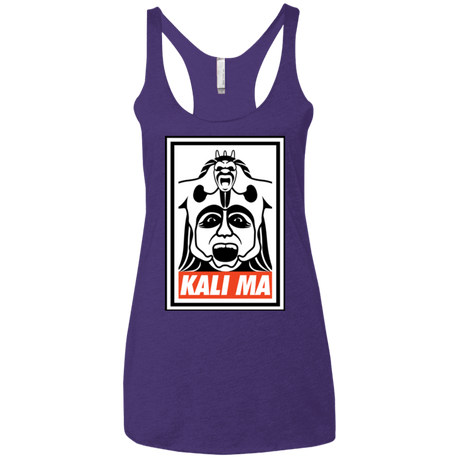 T-Shirts Purple / X-Small Kali Ma Women's Triblend Racerback Tank