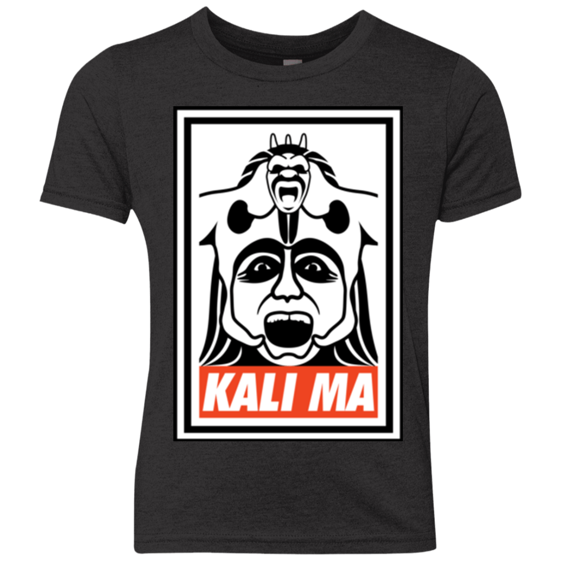 T-Shirts Vintage Black / YXS Kali Ma Youth Triblend T-Shirt