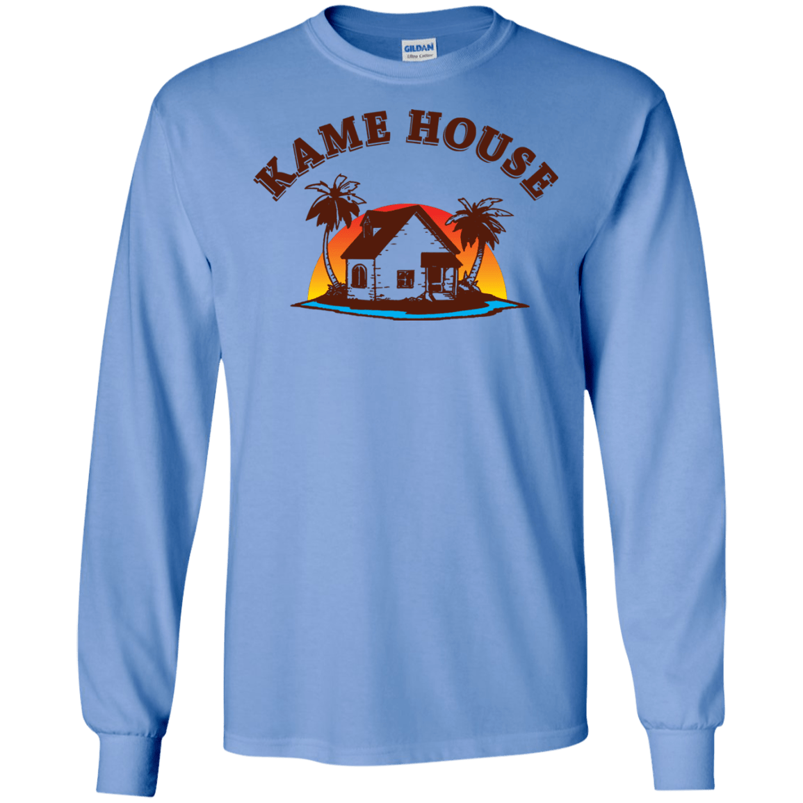 T-Shirts Carolina Blue / S Kame House Men's Long Sleeve T-Shirt