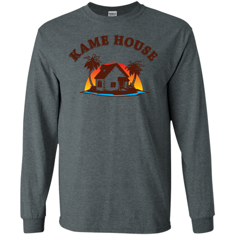 T-Shirts Dark Heather / S Kame House Men's Long Sleeve T-Shirt