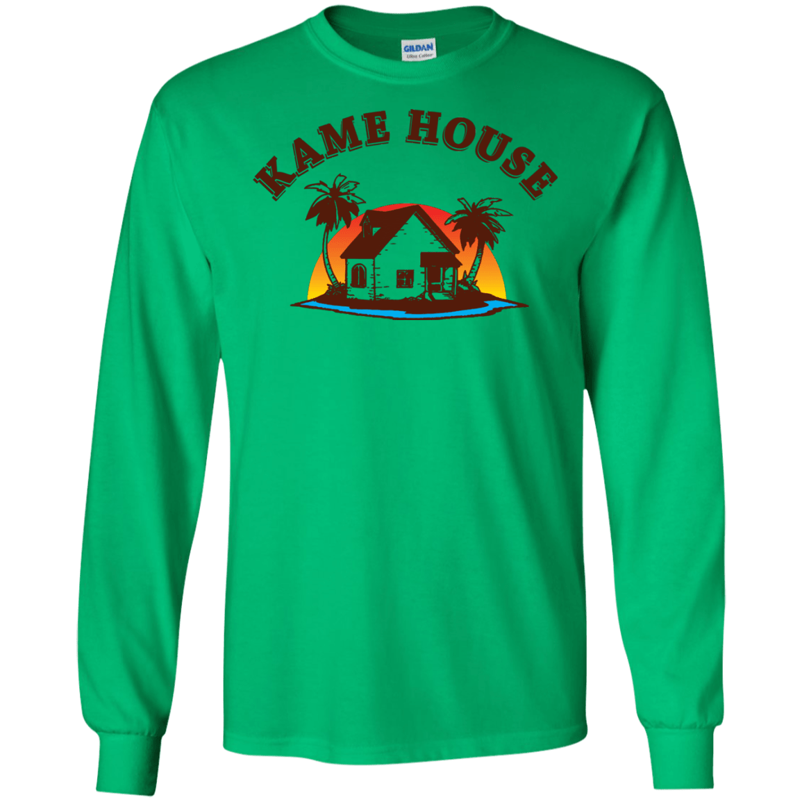 T-Shirts Irish Green / S Kame House Men's Long Sleeve T-Shirt