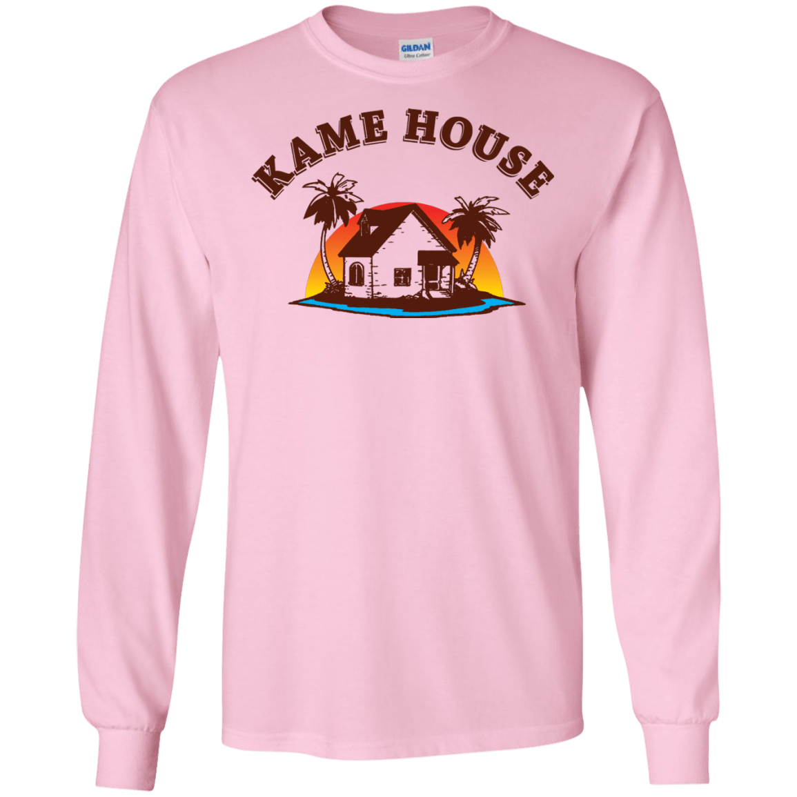 T-Shirts Light Pink / S Kame House Men's Long Sleeve T-Shirt