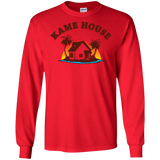 T-Shirts Red / S Kame House Men's Long Sleeve T-Shirt