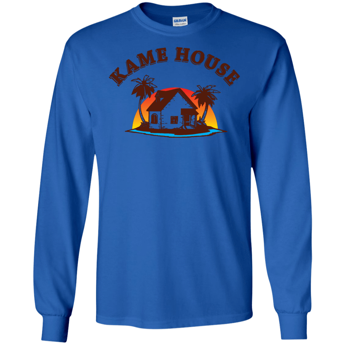 T-Shirts Royal / S Kame House Men's Long Sleeve T-Shirt