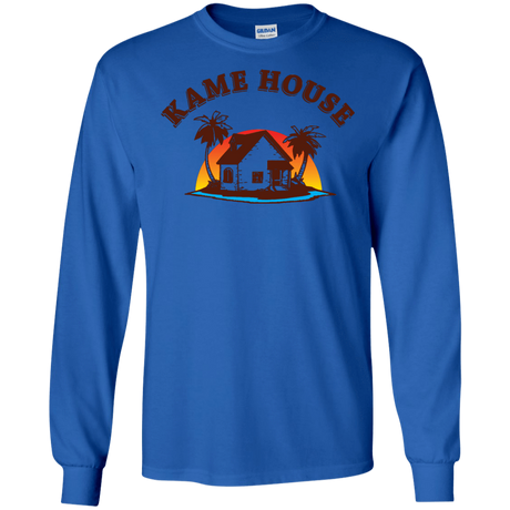 T-Shirts Royal / S Kame House Men's Long Sleeve T-Shirt